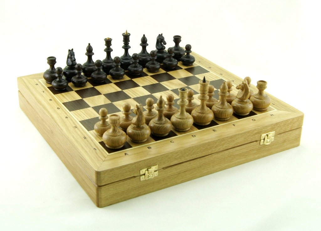 Шахматы Woodgames, дуб