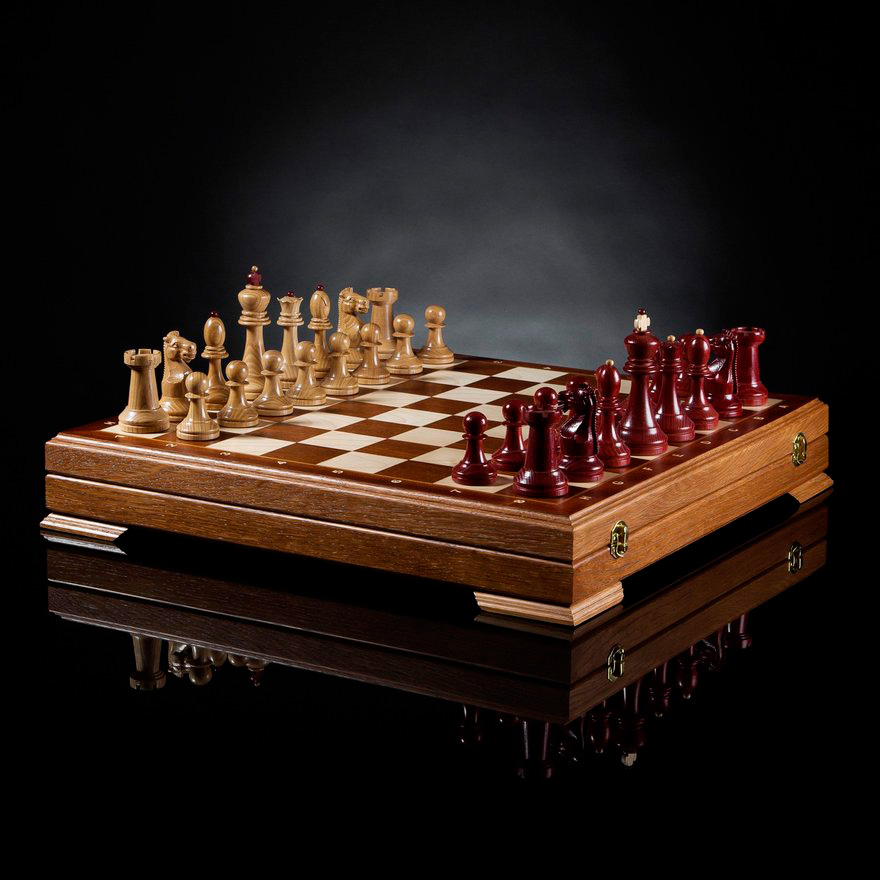 KADUN шахматы Класические (темная доска)
