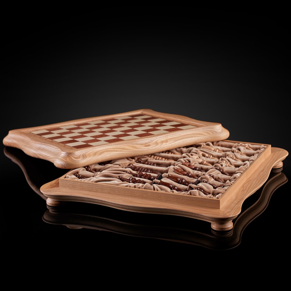 KADUN шахматы Калверт (светлая доска)